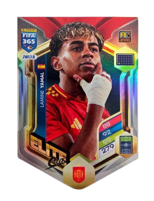 Panini Adrenalyn XL FIFA 365 2026 – Lamine Yamal (Elite Cut Jewel JWL18)